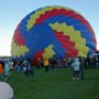 Quite a job to inflate the balloon, then launch.