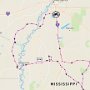 670 mile route