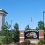 Golden Spike Tower in North Platte, Nebraska is the world's largest railroad yard. Over 10,000 railroad cars pass thru every day.