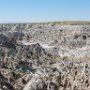 Hell's Half Acre is a giant crevice in the ground.  Indians would drive herds of buffalo over the edge for food.