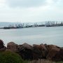 The Warf in Digby during high tide