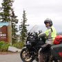 2009 Suzuki DL1000 V-Strom that we bought new in 2009. We rode it 30,000 miles. Sold it in 2011. Photo taken in Whitehorse, Yukon.