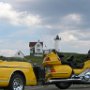 2001 Honda GL1800 (ABS) Gold Wing that we bought new in 2002.  We rode it 99,750 miles (engine bearing going bad).  Traded it in 2006. Photo taken in York Harbor, Maine.