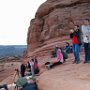 At Delicate Arch