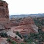 Hike back from Delicate Arch