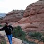 Hike back from Delicate Arch