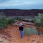 Hike back from Delicate Arch